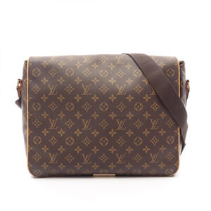 LOUIS VUITTON Brown Monogram Leather Shoulder Bag